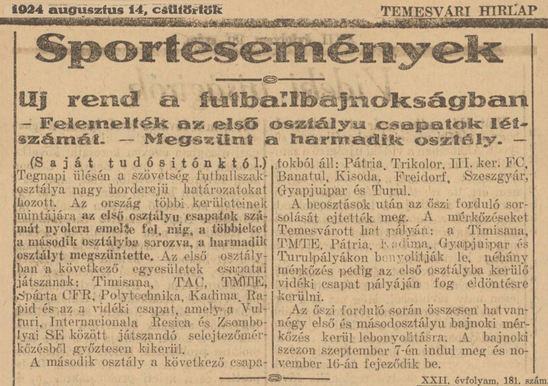 Politehnica - CS Resita