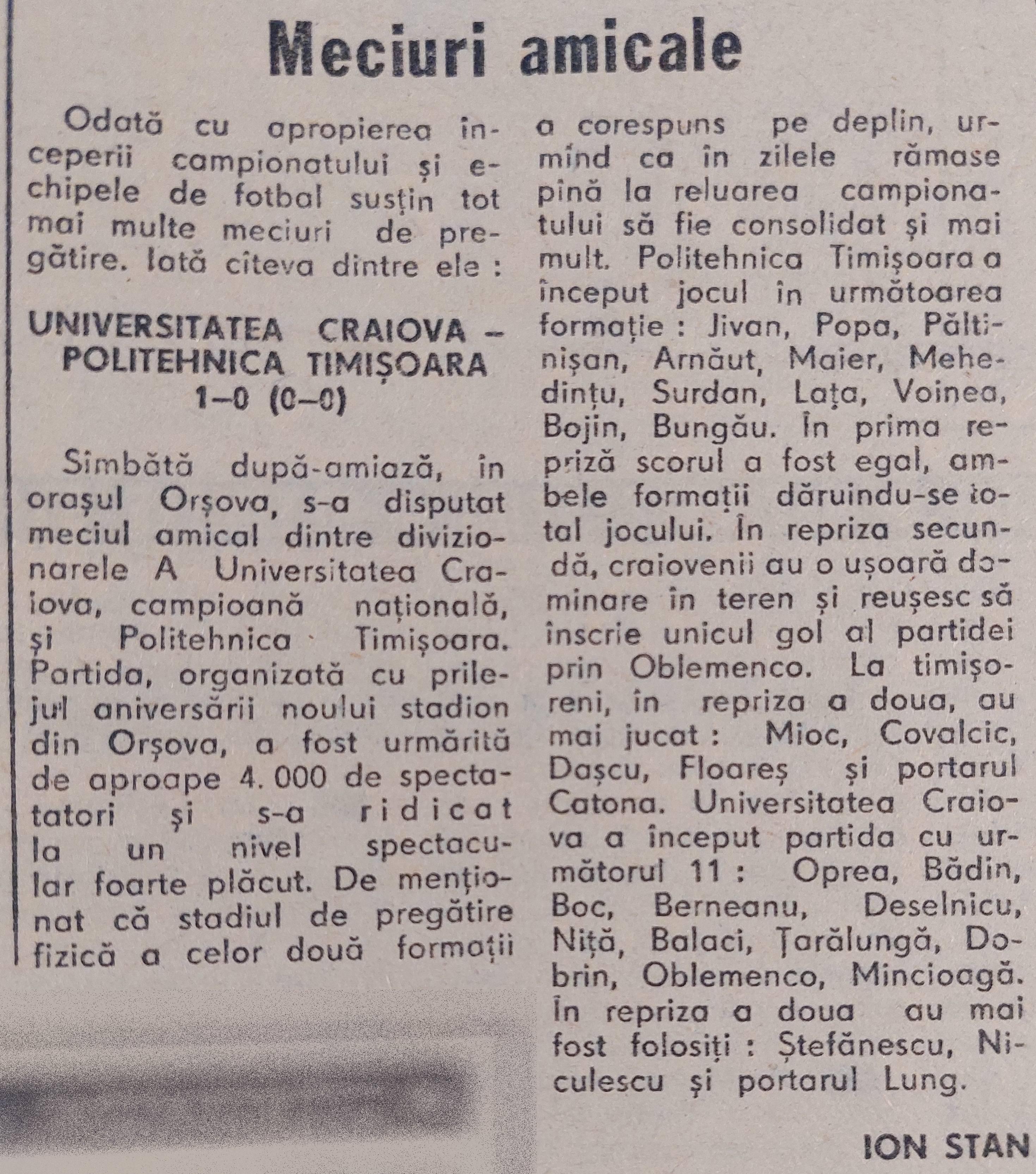 Politehnica - Universitatea Craiova