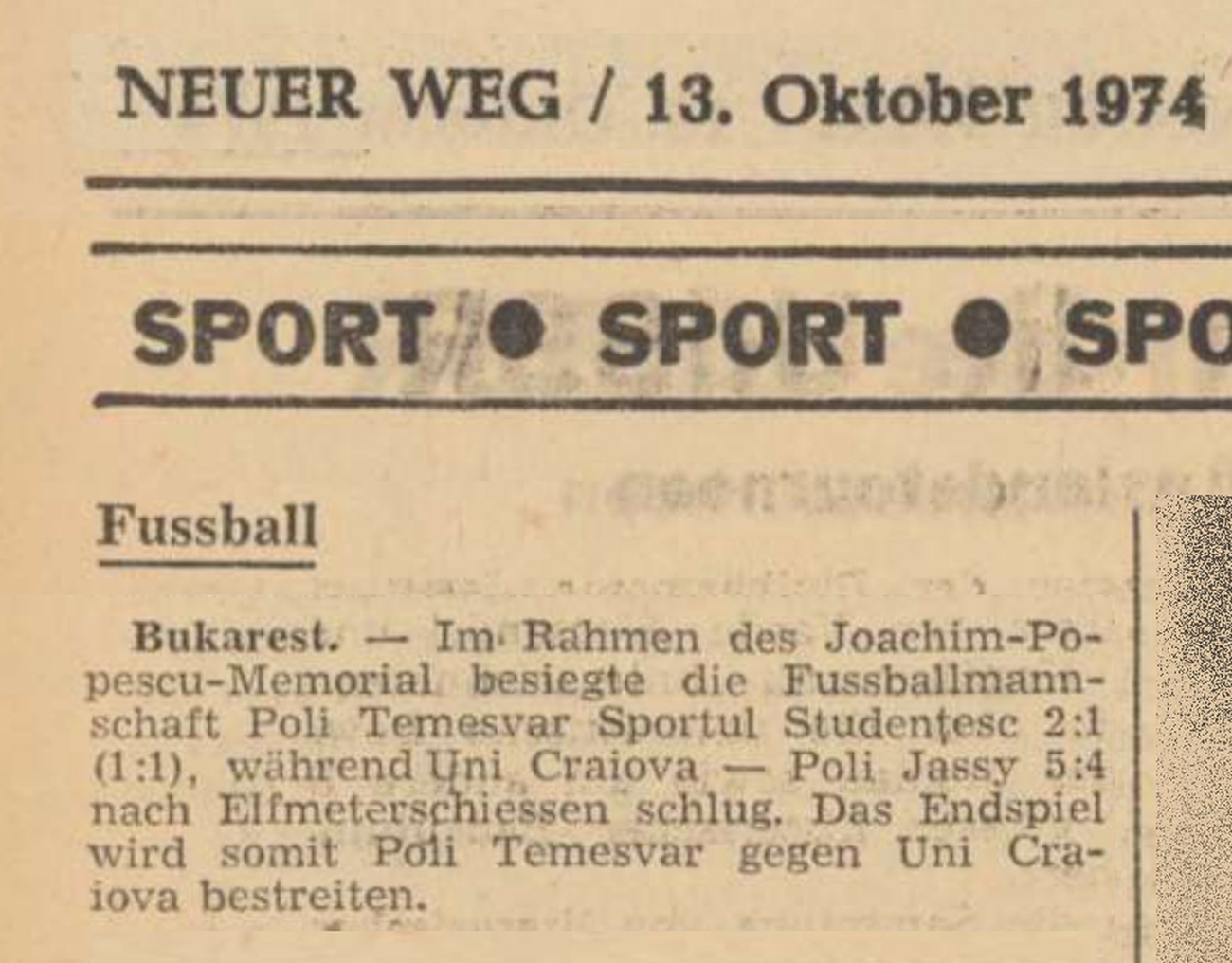 Politehnica - Sportul Studentesc Bucuresti