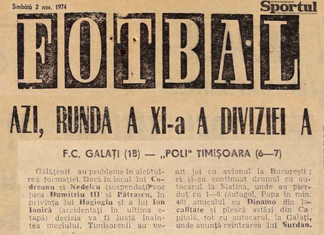 Politehnica 1974