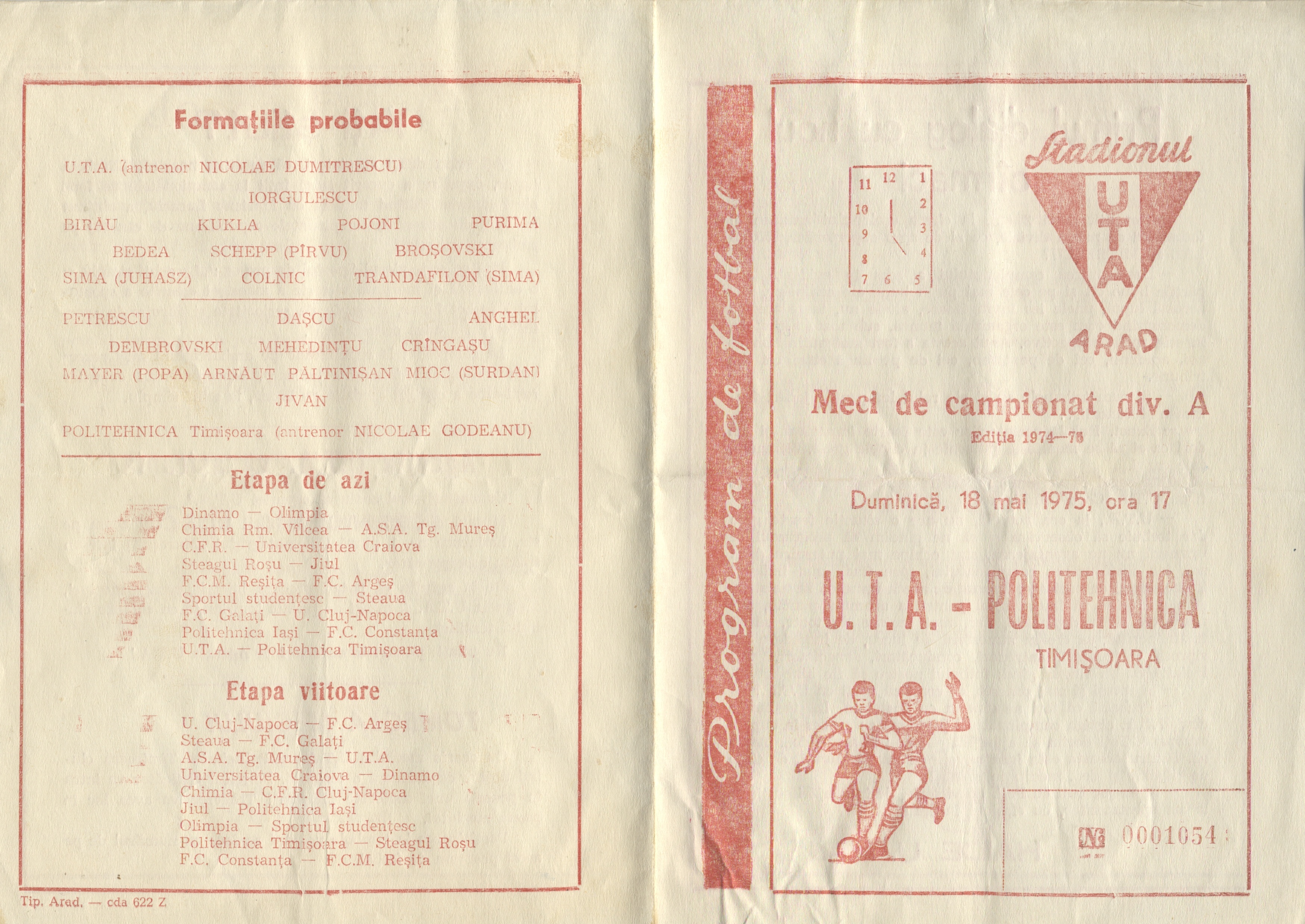 Politehnica - UTA Arad