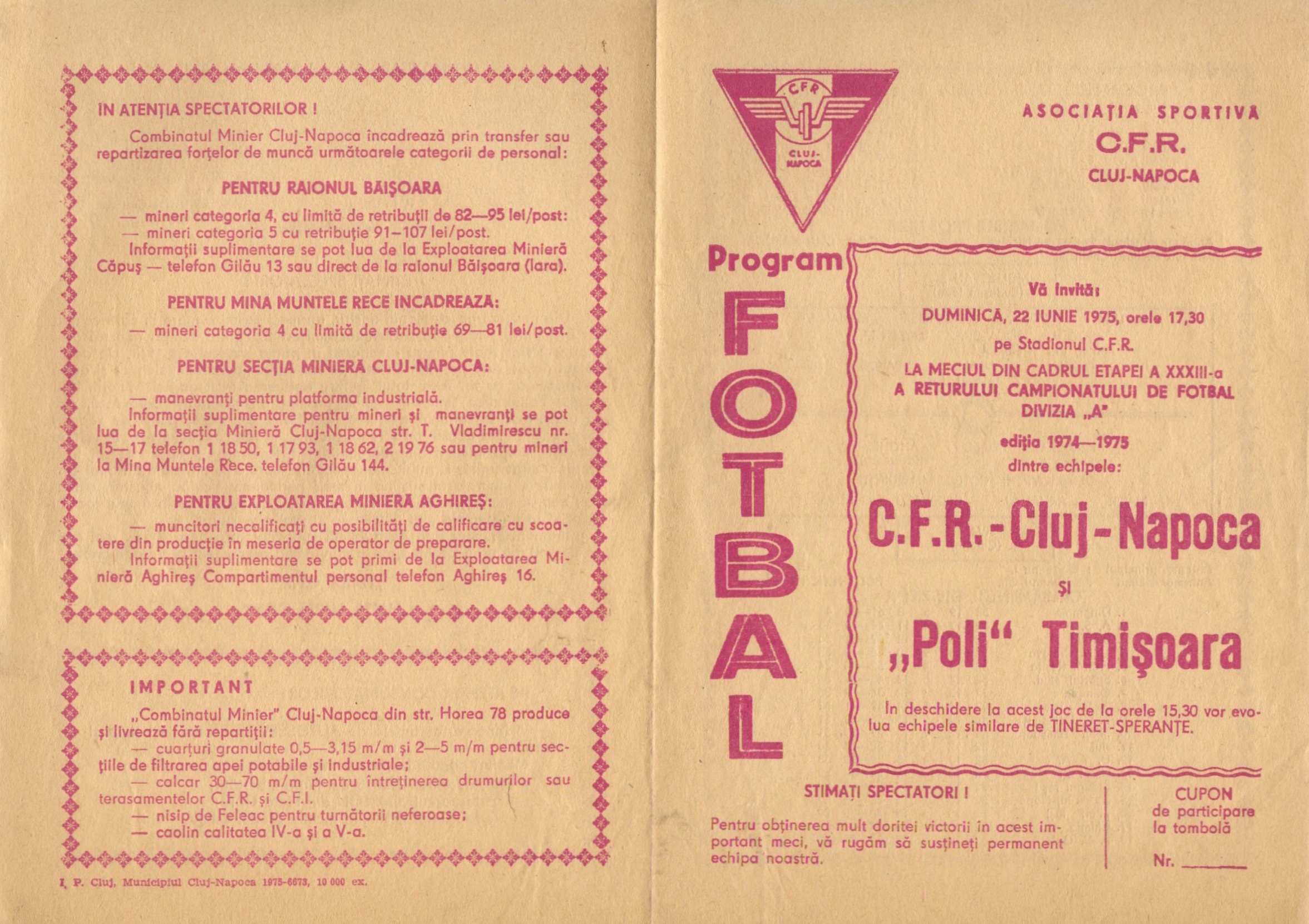 Politehnica - CFR Cluj Napoca